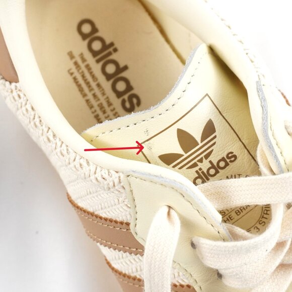 Adidas Samba OG Sneakers In Cream White/Cardboard/Sand (JI3185) - Men's Size 8 - Picture 12 of 12